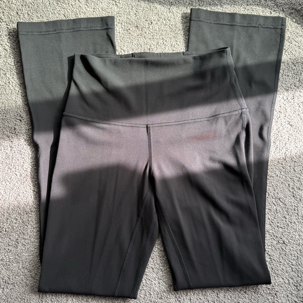 Lululemon athletica Black High-Rise Wide-Waist Leggings